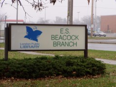 Branch library nearby. 