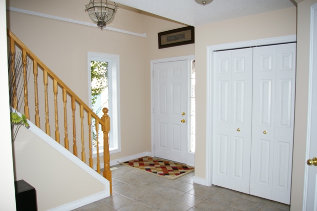 Huge Foyer with Generous Hall Closet Space