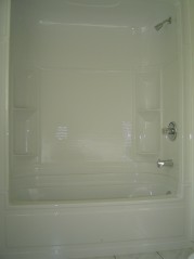 Main bath has been upgraded with a newer toilet,tub,flooring and light fixtures 