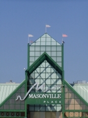 A few minutes away to over a 100 shops in Masonville area 