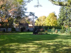 Huge fully fenced backyard with Arbour 