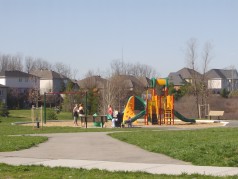 Neighbourhood park just around the corner 