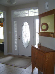  Spacious sunny front foyer